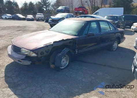 1995 Oldsmobile 88 Royale из США, поврежденный, VIN 1G3HN52K1S4815982